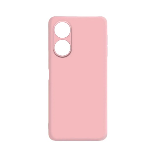 Silicone Case with Camera Shield for Oppo A58 5G/A78 5G Pink